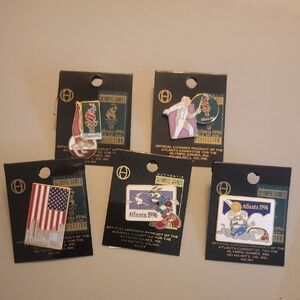 Atlanta 1996 Olympic Pins Set
